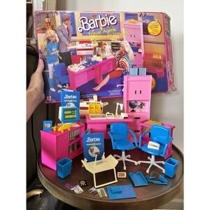 Barbie Travel Agent Set Box Vintage 80s 90s Nostalgia